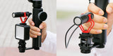 E-electronic Xinpu BOYA BY-MM1/BY-MM1+ Camera Video Record Microphone Youtube Vlogging Facebook Livestream Mic for iPhone iPad HuaWei Smartphone DJI Osmo Mobile 2,for ZHIYUN Smooth 4(BY-MM1)