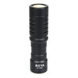 E-electronic Xinpu BOYA BY-MM1/BY-MM1+ Camera Video Record Microphone Youtube Vlogging Facebook Livestream Mic for iPhone iPad HuaWei Smartphone DJI Osmo Mobile 2,for ZHIYUN Smooth 4(BY-MM1)