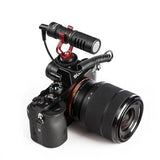 E-electronic Xinpu BOYA BY-MM1/BY-MM1+ Camera Video Record Microphone Youtube Vlogging Facebook Livestream Mic for iPhone iPad HuaWei Smartphone DJI Osmo Mobile 2,for ZHIYUN Smooth 4(BY-MM1)