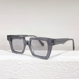 KUB Matte Maske K31 Square Irregular Sunglasses Men Fashion Original Classical Designer Acetate Solar Glasses with Original