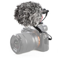 E-electronic Xinpu BOYA BY-MM1/BY-MM1+ Camera Video Record Microphone Youtube Vlogging Facebook Livestream Mic for iPhone iPad HuaWei Smartphone DJI Osmo Mobile 2,for ZHIYUN Smooth 4(BY-MM1)
