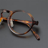 TIME WORN CLOTHING handmade acetate glasses frame for men and women  myopia  prescription round glasses frame