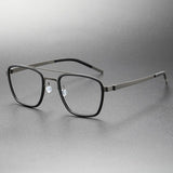 Glasses Frames For Men Denmark Linde 9708 Titanium No Screw Korea Glasses Frames Optical Ultra-light Business