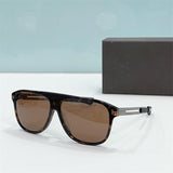 High Quality Square Women's Glasses For The Sun Tom For Female Sunglasses FT0880 Acetate Titanium Original Brand Sunglasses