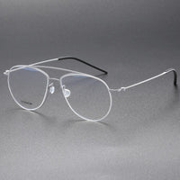 Eyeglass frames For Men 5507 Denmark Titanium No Screw Korea Glasses Frames Optical Ultra-light Business Lense