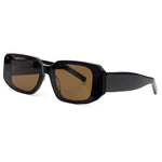 Fashion Sunglasses Female Luxury Summer Retro Style Rectangular Sunglasses Female Gradient Trend Lens New Color Matching Glasses