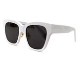 2023 New Retro Square Thick Frame Sunglasses Female Cat's Eye Large Frame Gradient Lens Luxury Sunglasses Free Shipping