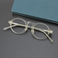TIME WORN CLOTHING handmade acetate glasses frame for men and women  myopia  prescription round glasses frame