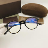 Women's Glasses Frames Tom For Eyewear Optical Lenses For Men TF5606 Round Acetate Reading Glasses For Men With Original Case