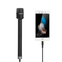 E-electronic XINPU COMICA HRM-S Handheld Interview Microphone for Smartphone 3.5mm TRRS Plug Cardioid Condenser Mic