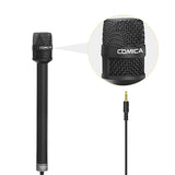 E-electronic XINPU COMICA HRM-S Handheld Interview Microphone for Smartphone 3.5mm TRRS Plug Cardioid Condenser Mic