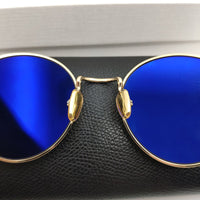 2023 New Round Sunglasses For Women Party Glass Lenses Summer Aesthetic Girl Ladies Futuristic Brand Designer For SUN GLASSES