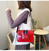 L-package 22-17-8cm Women's Leather Wristlet Mini Crossbody Bag Small Shoulder Bag Clutch Purse with Card Slots