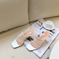 S-shoe R.E.J.I.N.A P.Y.O Polished Crisscrossed High Heel Sandal Open Toe Ankle-Strap Dress Platform Sandal
