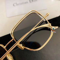 S-sunglasses Dior Anti-blue Light Men Computer Eyeglasses Double Frame For stellaire3 Fashion Square Metal Glasses For Stellaire3 Frame Classic Women Myopia Optics Eye Glasses Retro Eyeglass Big Square Flat Mirror Female