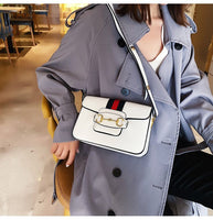 L-package 22-17-8cm Women's Leather Wristlet Mini Crossbody Bag Small Shoulder Bag Clutch Purse with Card Slots
