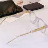 S-sunglasses 2021 Monster Square Anti Radiation Glasses For Kubo With White Round Case Replaceable for Lens Eyewear Eyeglass Glasses Non Graded Lens Eyewear for Women and Men