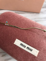 S-sunglasses MIU MIU Cateye Metal Women Eyeglasses Protection & Designer Style for 54P