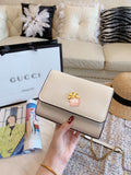 M-Handbag T.o.r.y B.u.r.c.h 18-13cm Ladies Purses Leather Handbags Top Handle Cross Body Shoulder Bags Wristlets Clutches Wallet