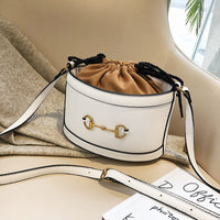 L-package 22-14-13 Women Handbag Designer Leather Hobo Handbags Shoulder Bucket Crossbody Purse