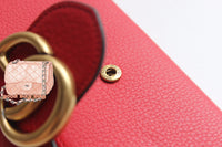 A-accessories GUCCI  NO.400586 19-6-3cm Women Wallet Leather Bifold Long Ladies Card Holder Organizer Ladies Clutch