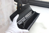 A-accessories GUCCI  NO.400586 19-6-3cm Women Wallet Leather Bifold Long Ladies Card Holder Organizer Ladies Clutch