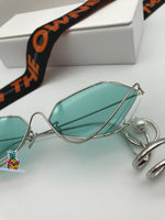 S-sunglasses Oversized Round Metal Pearl nose pads for t.h.e o.w.n.e.r Neo
