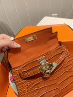M-Handbag Hermès 20cm Women's Handbags Purses Small Tote Shoulder Bag Top Handle Satchel Bag for Work
