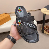 S-shoe Louis Vuitton Women Sandals Summer New Thick Heel Platform Sole Shoes Female Summer Flat Casual Shoes Fashion Sports Beach Women's Slippers Heels Women Platform Sandals Female Thick Bottom Shoes Wedge with Open Toe
