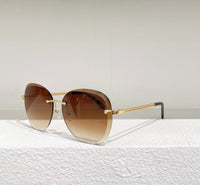 2022 New Pilot Ladies Sunglasses Titanium Alloy Frame Fashion Trend Sunglasses UV400
