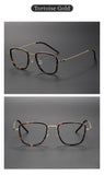 Man Glasses Frames 5506A Denmark Titanium No Screw Korea Glasses Frames Optical Ultra-light Business Eyeglass Frame