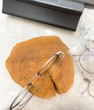 MASU Japanese Designer Retro Glasses Pure Titanium Frame Square Myopia Glasses Frame Can Equipped With Prescription Lenses Chord