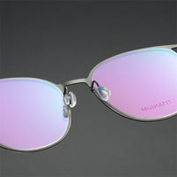 Titanium Eyeglass Frames Denmark Titanium No Screw Korea Glasses Frames Optical Ultra-light Business Luxury Glasses Men