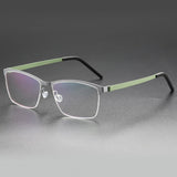 Glasses Frames For Men 7405 Denmark Titanium No Screw Korea Glasses Frames Optical Ultra-light Business Square Eyeglass Frame