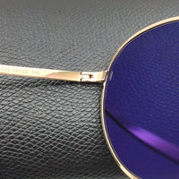 2023 New Round Sunglasses For Women Party Glass Lenses Summer Aesthetic Girl Ladies Futuristic Brand Designer For SUN GLASSES