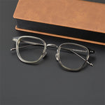 D543 Titanium Men Women's Optical Eyeglasses Frame Myopia Glasses For Men and Women  Prescription Carving Glasses