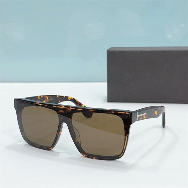 Women's Glasses For The Sun Female Sunglasses Tom For Acetate Rectangle Retro Women's Sunglasses FT0709 Business Sunglasses Men