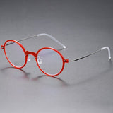 Glasses Men 6508 Denmark Titanium No Screw Korea Glasses Frames Optical Ultra-light Business Prescription glasses