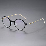 Glasses Men 6508 Denmark Titanium No Screw Korea Glasses Frames Optical Ultra-light Business Prescription glasses