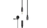 E-Electronic Saramonic LavMicro U1A  U1B U1C clip-on microphone Apple devices for interviews vlogs  presentations For Saramonic UwMic9 RX9 Vmic Mini SR-PMIC1