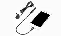 E-Electronic Saramonic LavMicro U1A  U1B U1C clip-on microphone Apple devices for interviews vlogs  presentations For Saramonic UwMic9 RX9 Vmic Mini SR-PMIC1