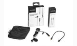 E-Electronic Saramonic LavMicro U1A  U1B U1C clip-on microphone Apple devices for interviews vlogs  presentations For Saramonic UwMic9 RX9 Vmic Mini SR-PMIC1