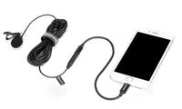 E-Electronic Saramonic LavMicro U1A  U1B U1C clip-on microphone Apple devices for interviews vlogs  presentations For Saramonic UwMic9 RX9 Vmic Mini SR-PMIC1