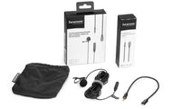 E-Electronic Saramonic LavMicro U1A  U1B U1C clip-on microphone Apple devices for interviews vlogs  presentations For Saramonic UwMic9 RX9 Vmic Mini SR-PMIC1