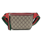 L-package Women's Canvas Designer PU Waist Purse Belt Bag Fashion Personality Messenger Chest Bag