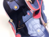 H-bag GUCCI HANDBAG Rajah large tote with NY Yankees patch size: 17"W x 14"L x 2.5"H Style:537219