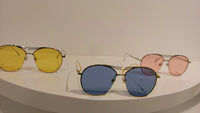 S-sunglasses New Gentle Monster eyeware V brand JUMPING JACK Small Mirrored Lens Square Polarized Sunglasses for Men and Women