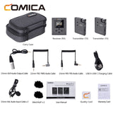 E-electronic XINPU Comica BoomX-U U1 U2 Broadcasting Level Multi-Functional Mini UHF Wireless Distant Transmition VS Rode Go Lavalier Microphone