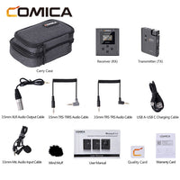 E-electronic XINPU Comica BoomX-U U1 U2 Broadcasting Level Multi-Functional Mini UHF Wireless Distant Transmition VS Rode Go Lavalier Microphone