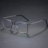 Eyeglass Frames For Men Denmark Linde 6577 Titanium No Screw Korea Glasses Frames Optical Ultra-light Business Frame